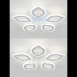 Потолочная светодиодная люстра Natali Kovaltseva LED LAMPS 81167 с пультом ДУ, моб. приложением 100W, белый, LED (регулировка яркости, 220V)