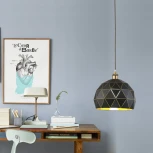 Подвесной светильник Melon D36 Gold/Black ImperiumLoft Melon01 (101788-26)