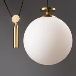 Подвесной светильник Freya Impulse FR5221PL-01BS (220V, на проводе, шар)