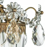 Бра Osgona Schon 790611 (220V, хрусталь, подвески, цветы)