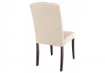 Обеденный стул Woodville Menson dark walnut / fabric cream 11023
