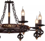 Подвесная люстра Arte Lamp Cartwheel A4550LM-8CK