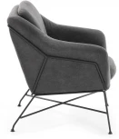 Кресло La Forma (ex Julia Grup) Brida (Серый/ Сталь,Фанера,Металл,Пенополиуретан,Пена)