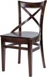 Стул Соло Венский, Жёсткий, Темный орех, Аврора