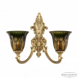 Бра Bohemia 7209 7209B15/2/175 FP P2 U Amber-Green/H-1I