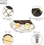 Светильник потолочный Raila 4098-312 2 х Е14 40 Вт