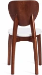 Обеденный стул Tetchair DIAMANTE (Бук/Коричневый,Белый)