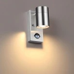 Уличный настенный светильник с датчиком движения и освещенности Motto 4388/1W Odeon Light