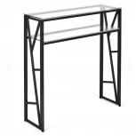 Консольный стол AllConsoles 1094-CB clear черный муар