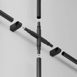 X-образный коннектор Maytoni Accessories For System Axity CA008TX-B (48V)