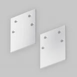 Заглушка торцевая 2шт накладной белый Maytoni Accessories for tracks Gravity TRA010EC-41W