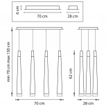 Подвесной светильник Lightstar Punto 807066