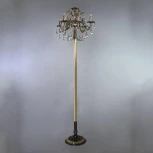 Торшер Ambiente by Brizzi Granada 2118F/4 PB Tear Drop (220V, подвески, подсвечник, свеча, лепестки, под старину)