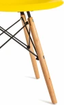 Обеденный стул Tetchair CINDY (Дерево бук,Металл,Пластик/Желтый)