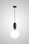 Подвесной светильник AM Group AM460 L250 BK (220V, на проводе, шар)