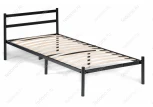 Односпальная кровать Woodville Фади 90х200 черная 491582
