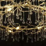 Подвесная люстра Loft It Bijout 10068/1000 GD (220V, на тросе, ветки)