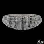 Потолочная люстра светодиодная APL LED Sicilia SH508.2.80.M.Ni.4000 (220V, хрусталь, круглые)