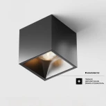 Накладной потолочный светильник Alfa LED 3000K 1x12Вт 24° Maytoni Technical C065CL-L12B3K (220V, куб)