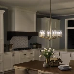 Потолочная люстра на штанге Kichler Nye QN-NYE6-BNB (220V)