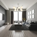 Потолочная люстра на штанге Escada Sphere 642/8P Silver (220V, шарики)