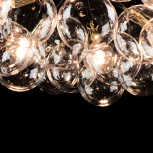 Подвесная люстра Loft IT Bunch 10048/6 Black (220V, на проводе, шарики)