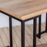 Стол раскладной обеденный R-Home Loft 120 Дуб натур