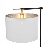 Настольная лампа Escada Idea 10186/L 1x60Вт E27, металл/ткань, чёрный (220V)