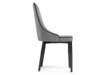 Стул Woodville на металлокаркасе Kora 1 gray / black 15275
