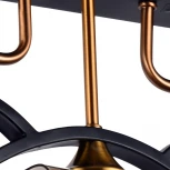 Потолочная люстра Reluce 72106-0.3-03 BK+GAB (220V)