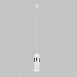 Умный подвесной светильник Eurosvet Viero 50096/1 белый/хром (220V, на проводе, круглые)