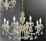 Подвесная люстра Nervilamp 910 910/8 (220V, на цепи, подсвечник, свеча)