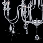 Подвесная люстра Citilux Рига CL437181 (220V, на цепи, подсвечник, свеча)