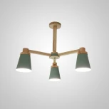 Потолочная люстра на штанге Prop 3 Green ImperiumLoft Prop01 (191986-23) (220V)