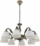 Подвесная люстра Arte Milano AM340837 340837/8 AB (220V, на цепи)