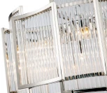 Подвесная люстра iLamp Tribeca MD0276-6C Nic (220V, хрусталь, на цепи, круглые)