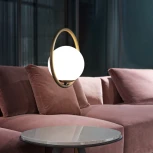 Подвесной светильник Matthew Mccormick Studio Mila Pendant ImperiumLoft 73527-22 (73527-22) (220V, на проводе, шар, кольцо)