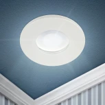 Встраиваемый точечный светильник ЭРА WR3 WH (12V, круглые, IP44)