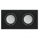 Встраиваемый светильник под лампу GU5.3 черный Wolta Alto WDL-GU5.3/01BL-02