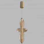 Светильник подвесной Crystal Lux QUASAR SP14W LED AMBER (220V, на проводе)