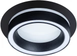 Точечный встраиваемый светильник Arte Lamp Atik A4513PL-1BK (220V, круглые)