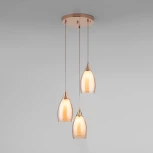 Подвесной светильник Eurosvet Cosmic 50085/3 золото (220V, на проводе)