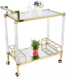 Стол сервировочный IST-CASA Виктори MH1798DC, 77х40х89 см, золото