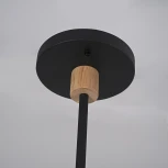 Потолочная люстра Wi-Fi на штанге Turna Dbl L12 Black By ImperiumLoft Turna-Dbl01 (LED, 220V, голосовое управление, умный дом - Алиса)