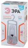 Кемпинговый фонарь светодиодный с выключателем и USB-портом в виде керосиновой лампы ЭРА KA40SU