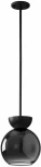 Подвесной светильник iLamp Mono P6079-1 BK+SM (220V, шар)