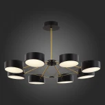 Потолочная люстра на штанге Valle SLE6005-402-08 Evoluce (LED, 220V, пульт управления)