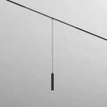 Трековый светильник однофазный 220V 10W Denkirs Simple Spot DK8208-BK (LED, круглые)