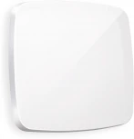 Лицевая панель Ambrella Volt OMEGA (Белый глянец) для 1-клавишных выключателей QUANT OP1010