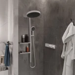 Термостат Hansgrohe RainSelect 15380700 для душа, белый матовый